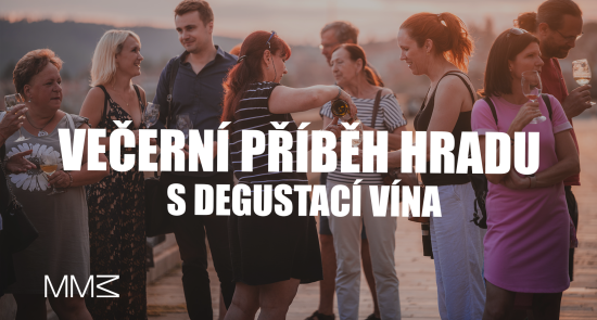 Večerní příběh hradu s degustací vína